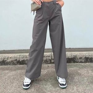 PRINCESS POLLY BETSY GREY PANTS NWOT